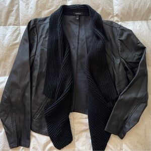Torrid Black Faux Leather Jacket